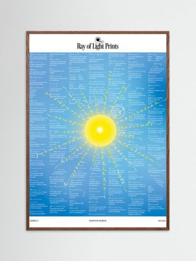 Positive Words Print